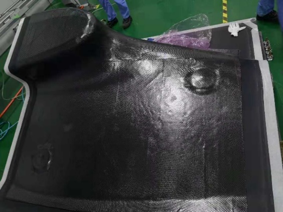 Carbon-fibre lay-up tooling surface
