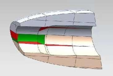 Floating-wind buoyancy core design