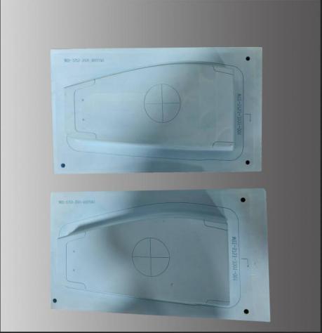 Master tooling produced from bonded and machined boards