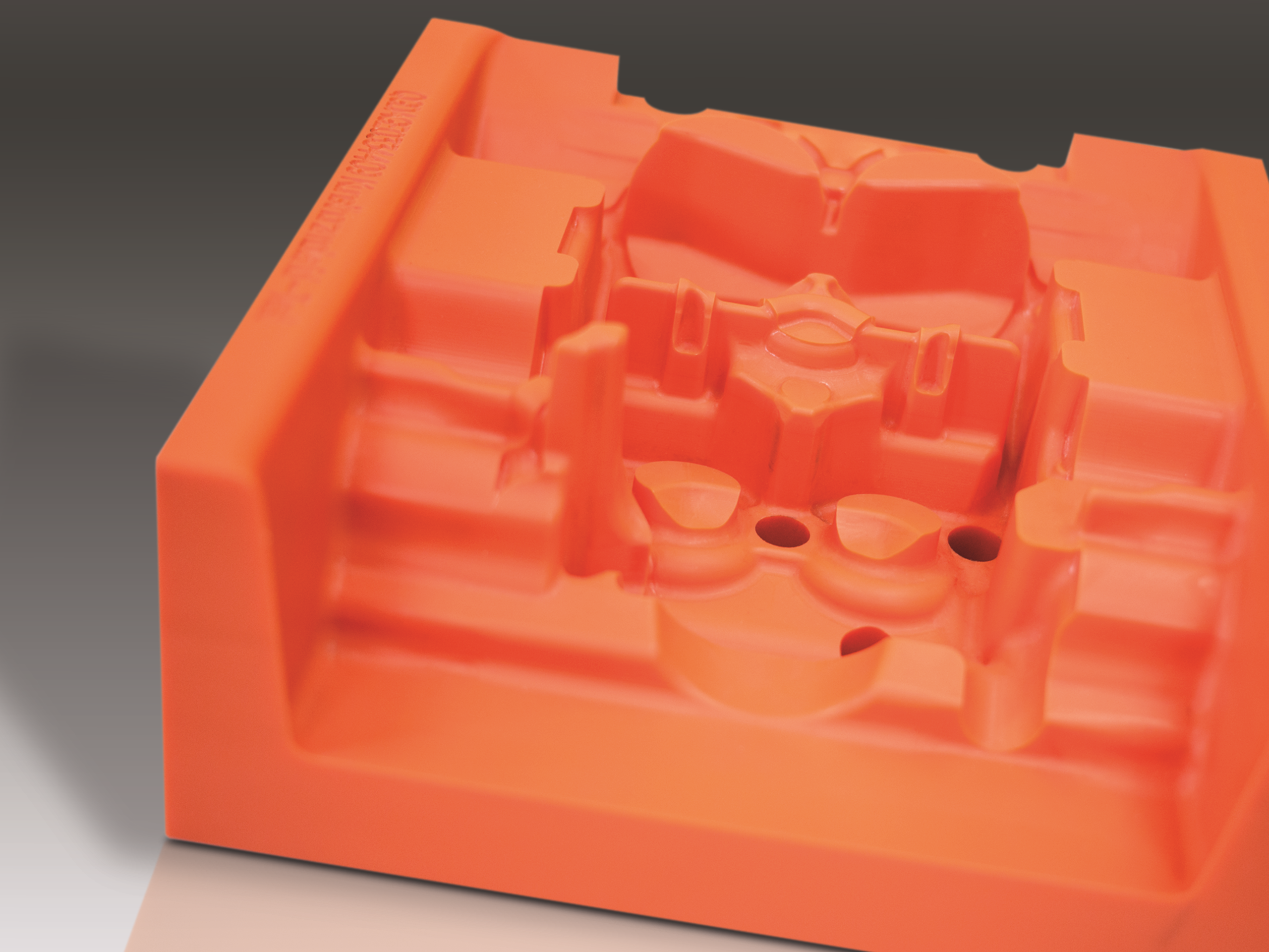 Resin core-box tooling with detailed cavities