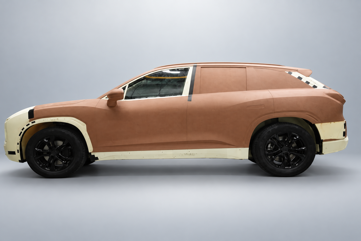 Automotive clay styling model